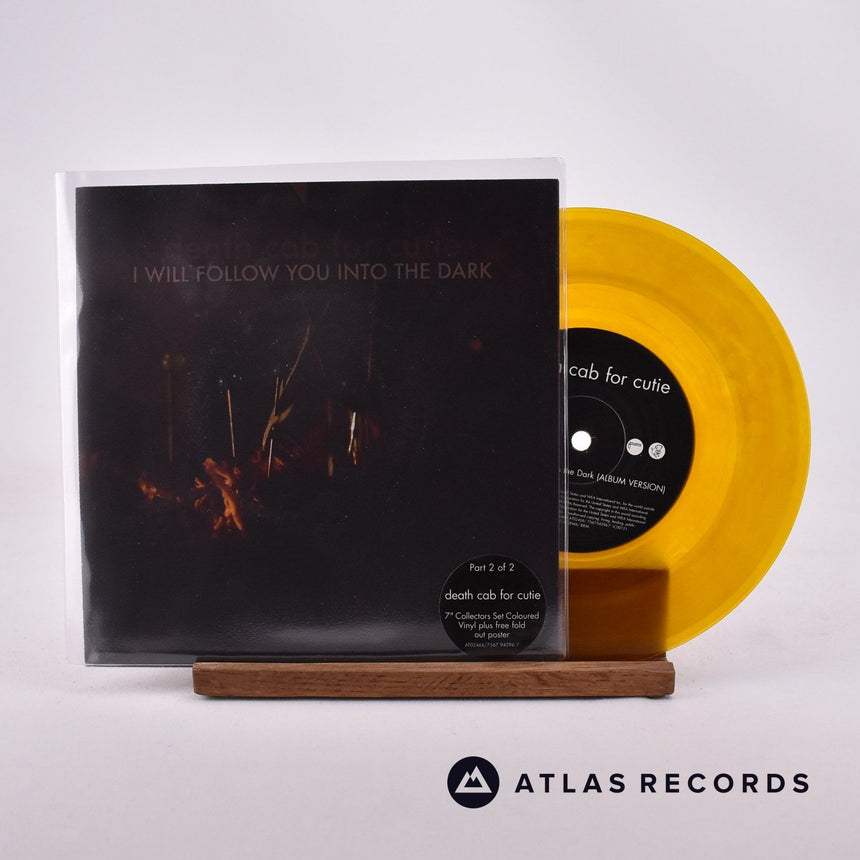 Death Cab For Cutie I Will Follow You Into The Dark 7" Vinyl Record - Front Cover & Record