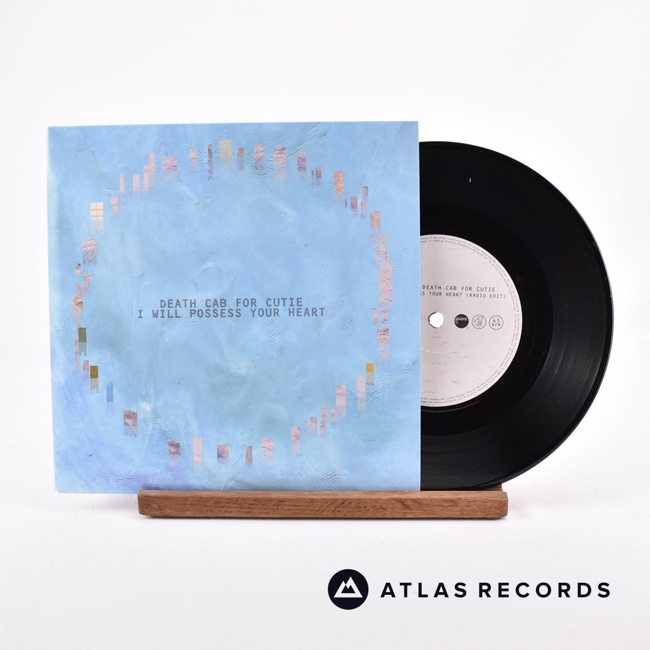 Death Cab For Cutie I Will Possess Your Heart 7" Vinyl Record - Front Cover & Record