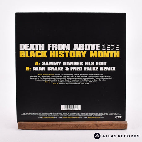 Death From Above 1979 - Black History Month - 7" Vinyl Record - NM/NM