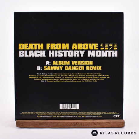 Death From Above 1979 - Black History Month - 7" Vinyl Record - NM/NM