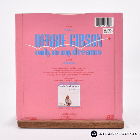 Debbie Gibson - Only In My Dreams - Reissue 7" Vinyl Record - EX/EX