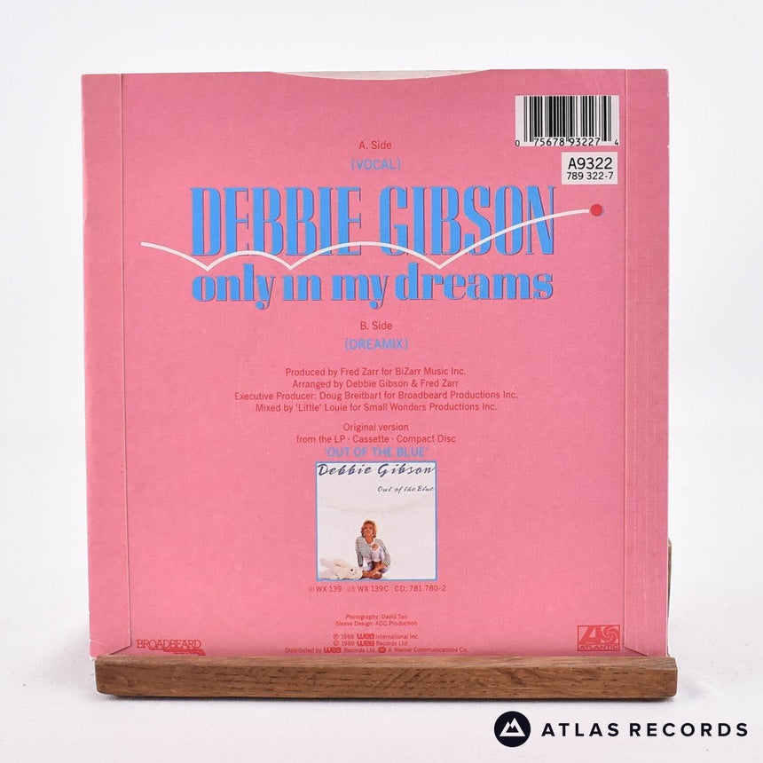 Debbie Gibson - Only In My Dreams - Reissue 7" Vinyl Record - EX/EX