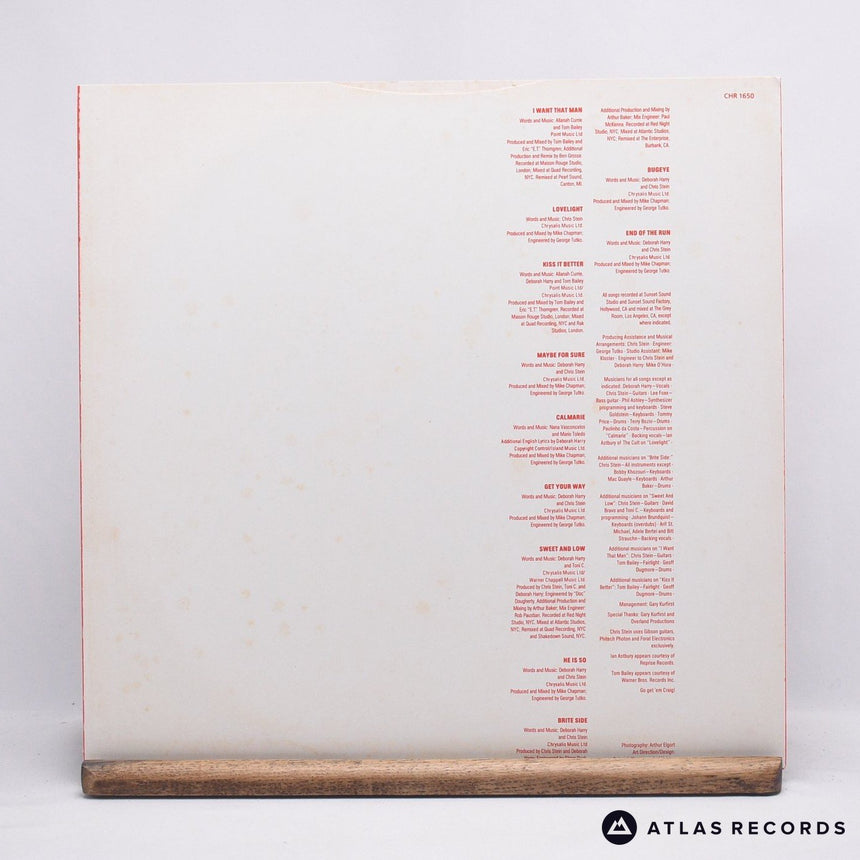 Deborah Harry - Def, Dumb & Blonde - LP Vinyl Record - EX/EX