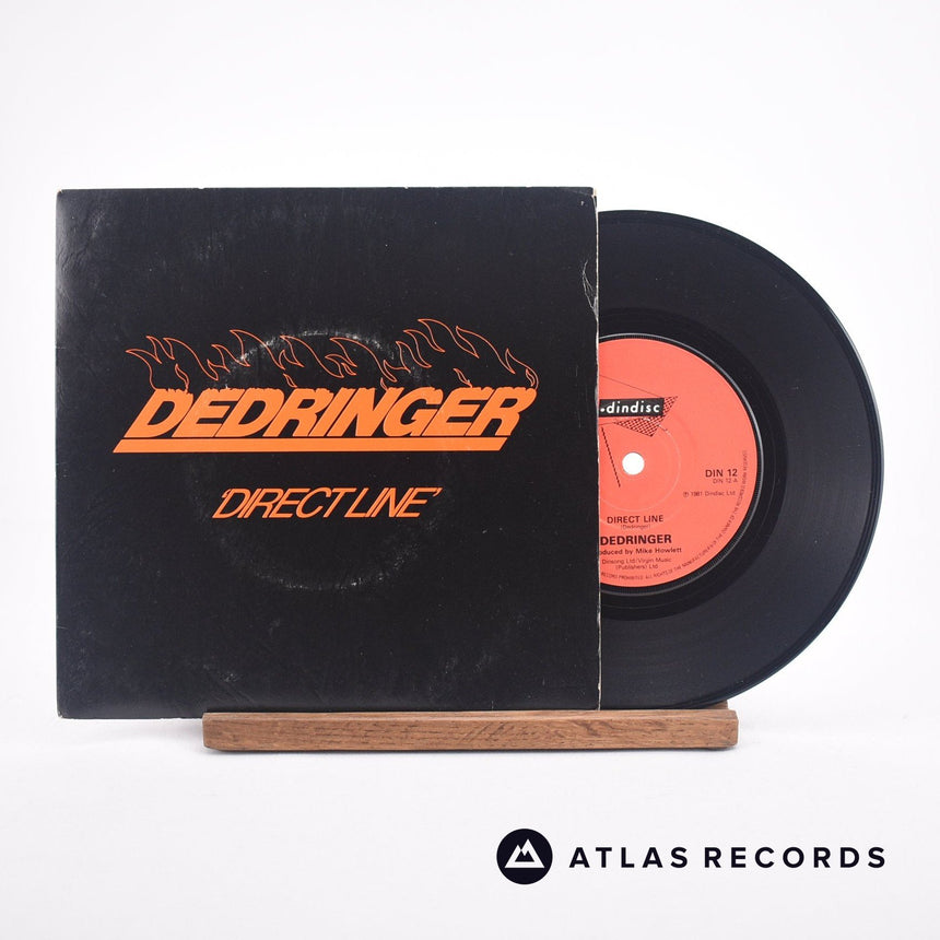 Dedringer Direct Line 7" Vinyl Record - Front Cover & Record