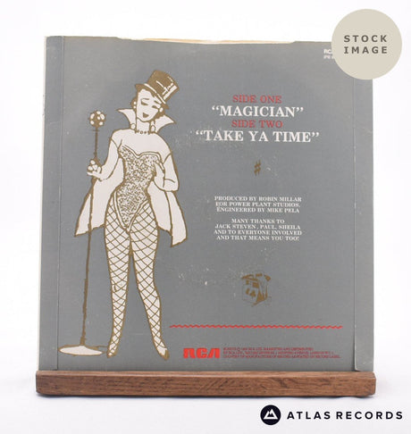 Dee Sharp Magician 7" Vinyl Record - Reverse Of Sleeve
