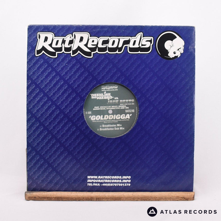 Deekline & Wizard - Golddigga (Remix) - 12" Vinyl Record - VG+/VG+