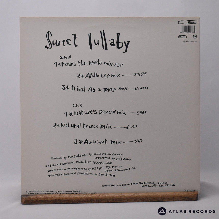 Deep Forest - Sweet Lullaby - 12" Vinyl Record - EX/EX