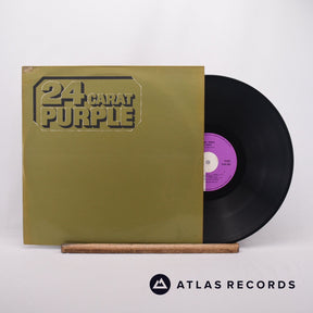 Deep Purple 24 Carat Purple LP Vinyl Record - Front Cover & Record