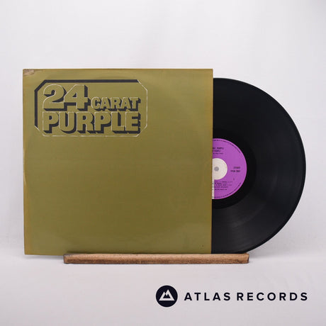 Deep Purple 24 Carat Purple LP Vinyl Record - Front Cover & Record