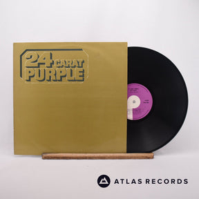 Deep Purple 24 Carat Purple LP Vinyl Record - Front Cover & Record