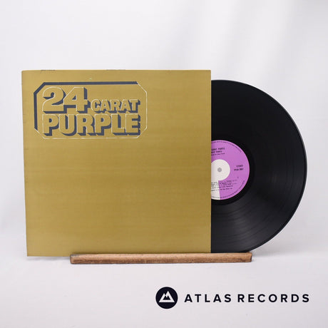 Deep Purple 24 Carat Purple LP Vinyl Record - Front Cover & Record