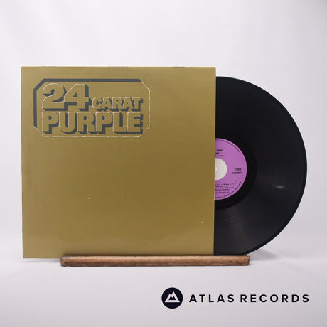 Deep Purple 24 Carat Purple LP Vinyl Record - Front Cover & Record