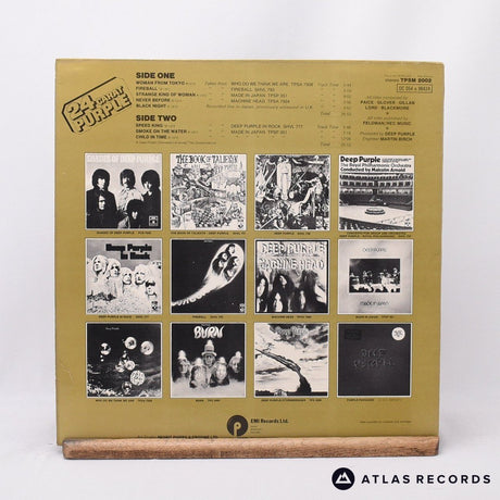 Deep Purple - 24 Carat Purple - Misprint LP Vinyl Record - VG+/EX
