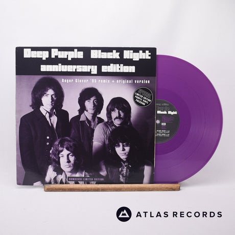 Deep Purple Black Night 12" Vinyl Record - Front Cover & Record