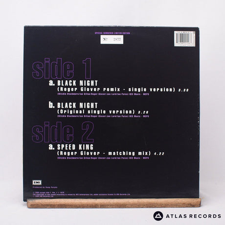 Deep Purple - Black Night - Purple 12" Vinyl Record - VG+/EX