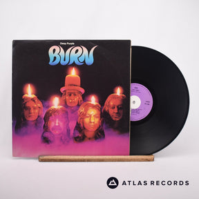 Deep Purple Burn LP Vinyl Record - Front Cover & Record