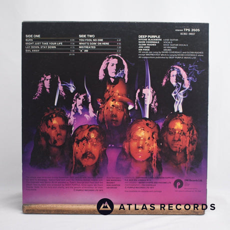 Deep Purple - Burn - LP Vinyl Record - EX/NM