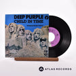 Deep Purple Child In Time 7" Vinyl Record - Front Cover & Record