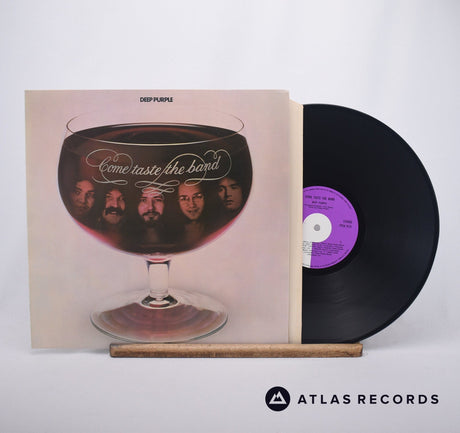 Deep Purple Come Taste The Band LP Vinyl Record - Front Cover & Record