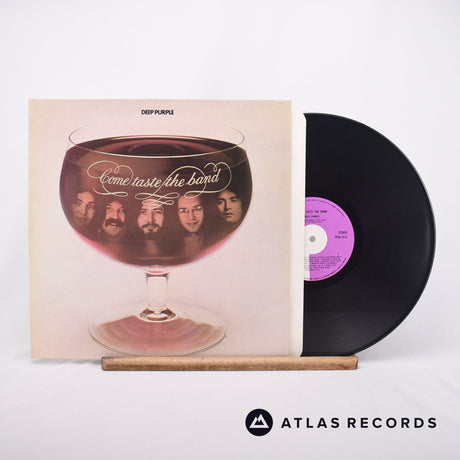 Deep Purple Come Taste The Band LP Vinyl Record - Front Cover & Record