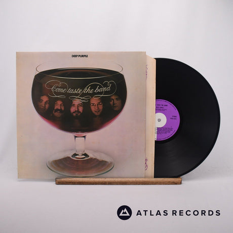 Deep Purple Come Taste The Band LP Vinyl Record - Front Cover & Record