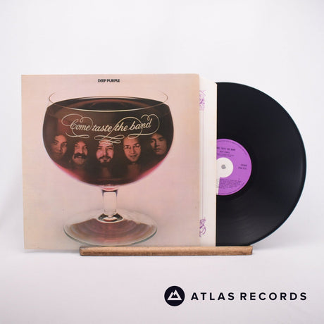 Deep Purple Come Taste The Band LP Vinyl Record - Front Cover & Record