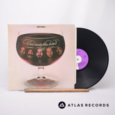 Deep Purple Come Taste The Band LP Vinyl Record - Front Cover & Record