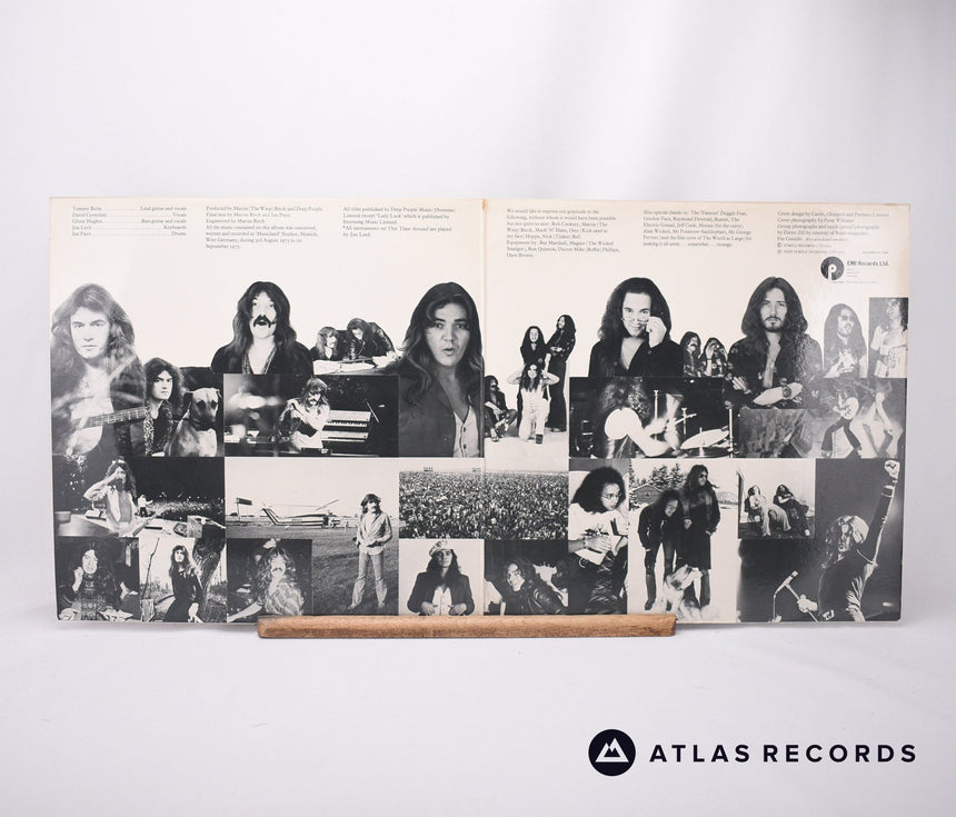 Deep Purple - Come Taste The Band - A-1 B-1 LP Vinyl Record - VG+/EX