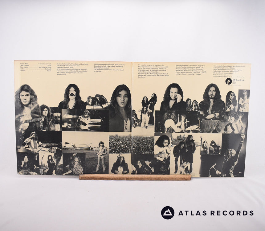 Deep Purple - Come Taste The Band - A-3U B-1U LP Vinyl Record - EX/EX