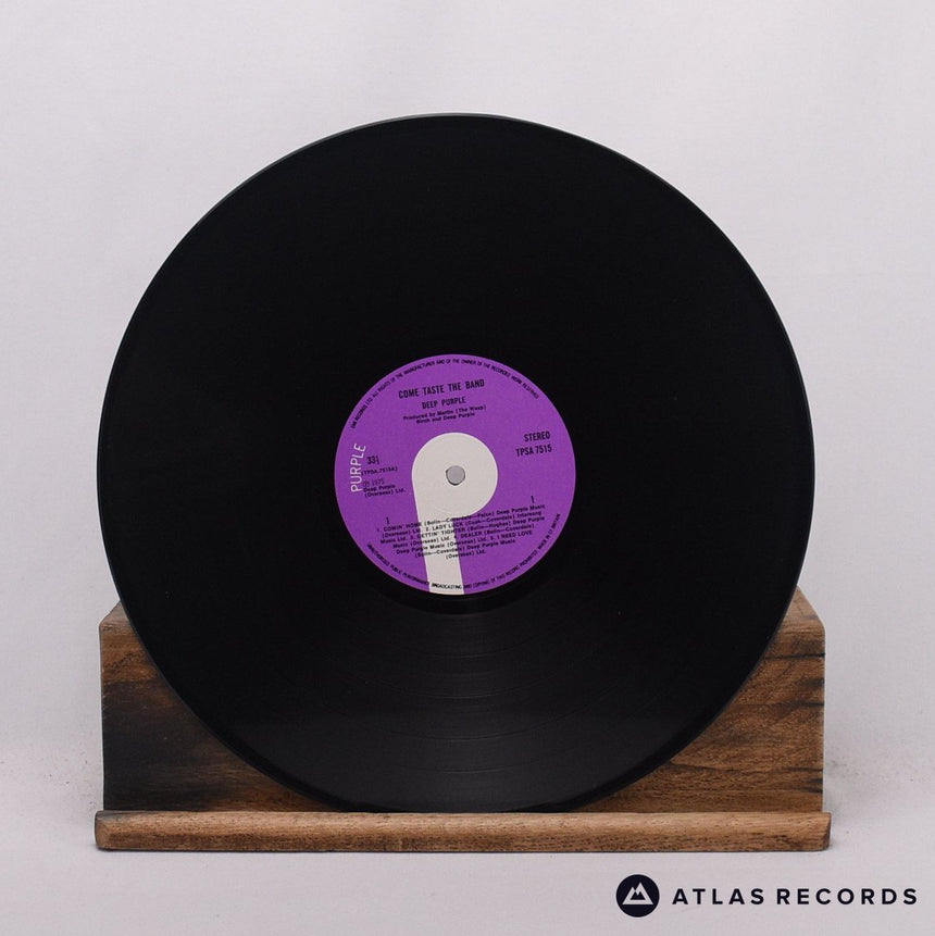 Deep Purple - Come Taste The Band - A-1U B-1U LP Vinyl Record - EX/EX