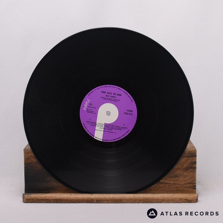 Deep Purple - Come Taste The Band - A-1U B-1U LP Vinyl Record - EX/EX