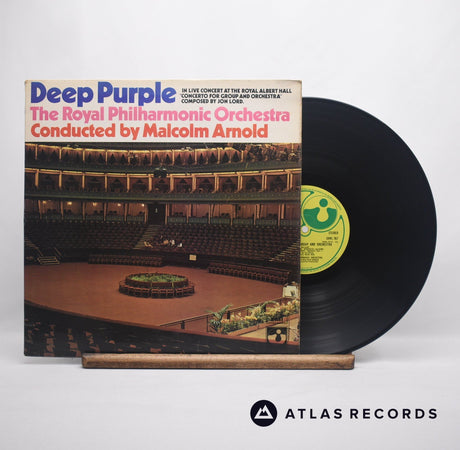Deep Purple Concerto For Group And Orchestra LP Vinyl Record - Front Cover & Record