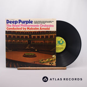 Deep Purple Concerto For Group And Orchestra LP Vinyl Record - Front Cover & Record