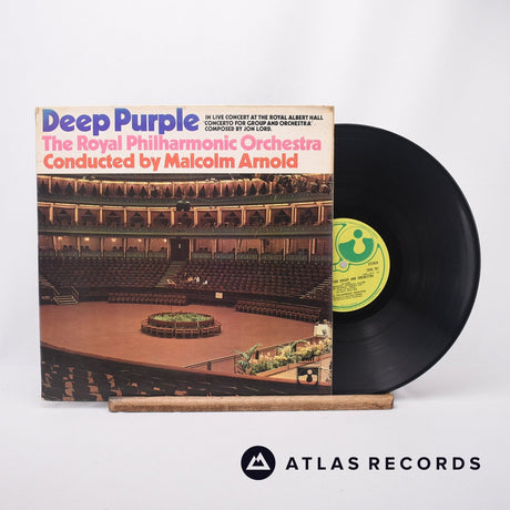 Deep Purple Concerto For Group And Orchestra LP Vinyl Record - Front Cover & Record