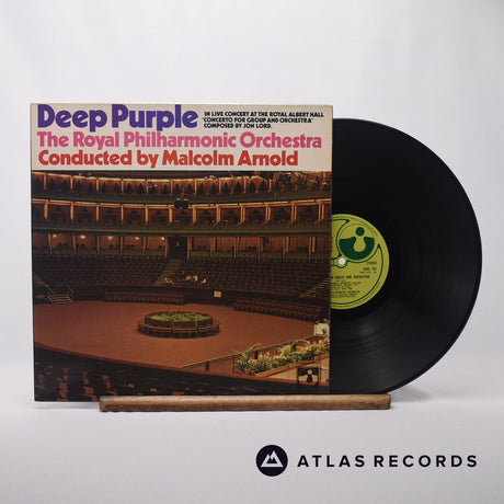 Deep Purple Concerto For Group And Orchestra LP Vinyl Record - Front Cover & Record