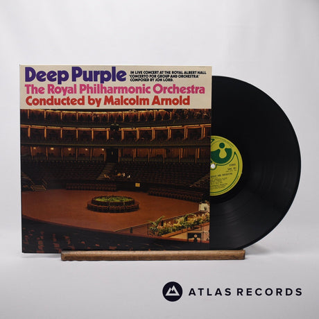 Deep Purple Concerto For Group And Orchestra LP Vinyl Record - Front Cover & Record