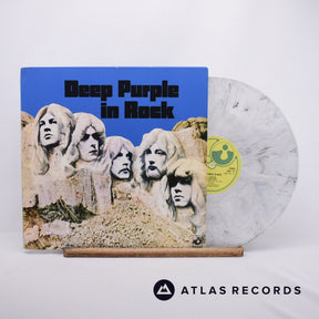 Deep Purple Deep Purple In Rock LP Vinyl Record - Front Cover & Record