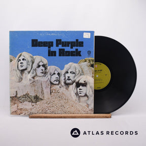 Deep Purple Deep Purple In Rock LP Vinyl Record - Front Cover & Record