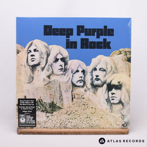 Deep Purple Deep Purple In Rock LP Vinyl Record - Front Cover & Record