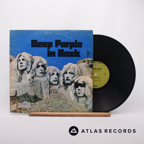 Deep Purple Deep Purple In Rock LP Vinyl Record - Front Cover & Record
