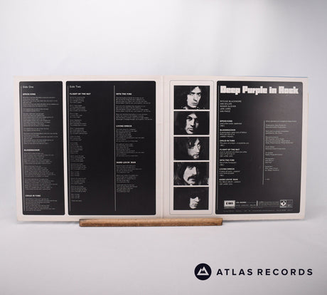 Deep Purple - Deep Purple In Rock - Htm Reissue Gatefold LP Vinyl Record - EX/EX