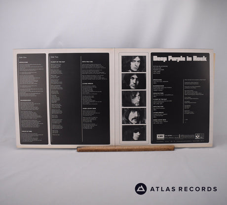 Deep Purple - Deep Purple In Rock - A-4 B-3 LP Vinyl Record - VG+/EX