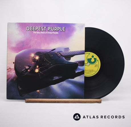 Deep Purple Deepest Purple LP Vinyl Record - Front Cover & Record