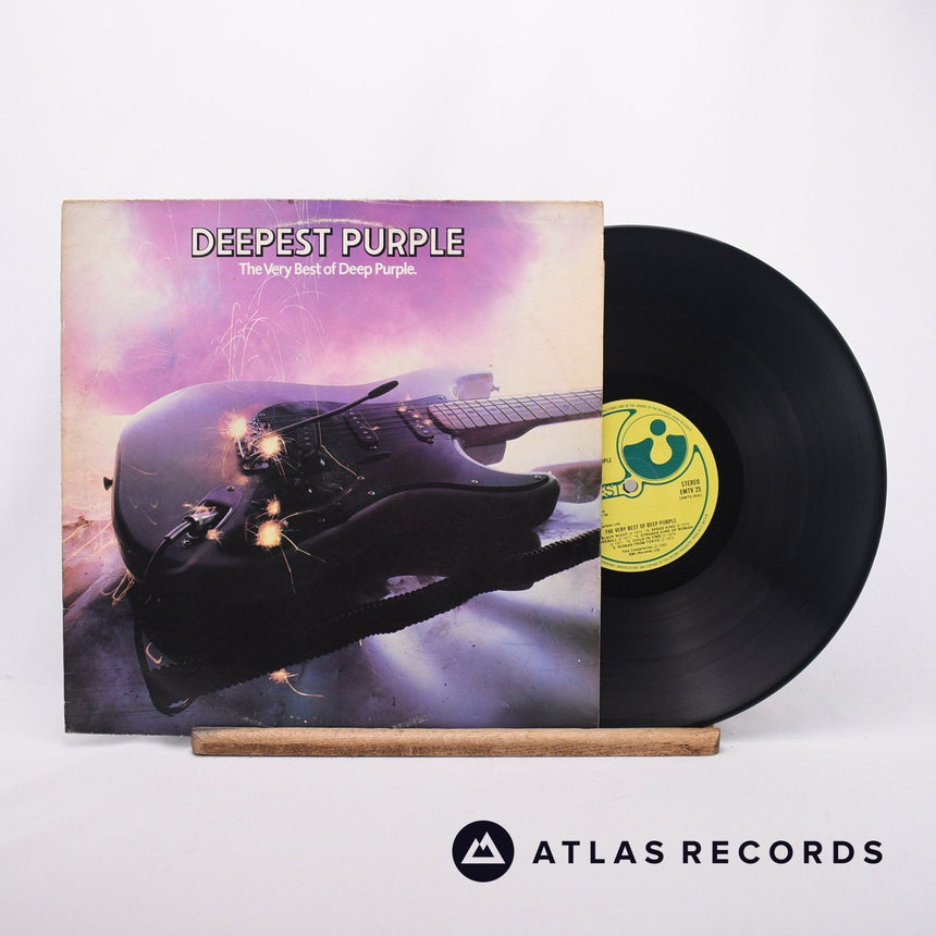 Deep Purple Deepest Purple LP Vinyl Record - Front Cover & Record