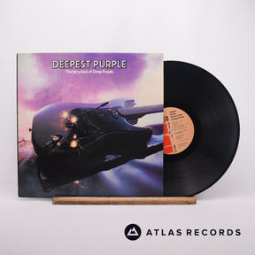Deep Purple Deepest Purple : The Very Best Of Deep Purple LP Vinyl Record - Front Cover & Record
