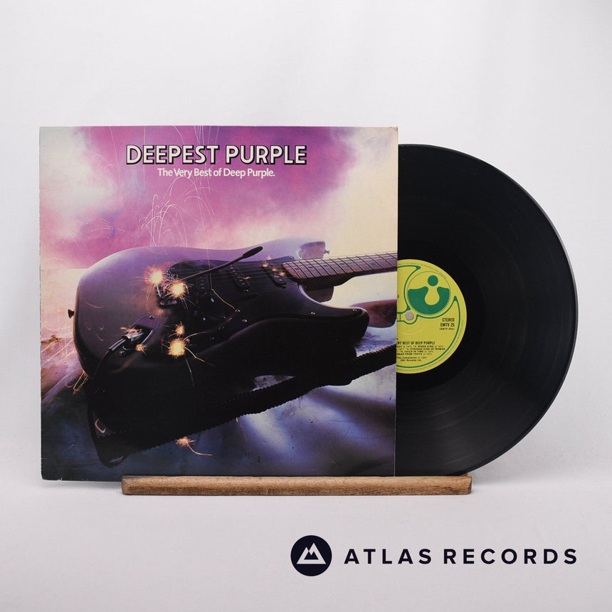 Deep Purple Deepest Purple: The Very Best Of Deep Purple LP Vinyl Record - Front Cover & Record