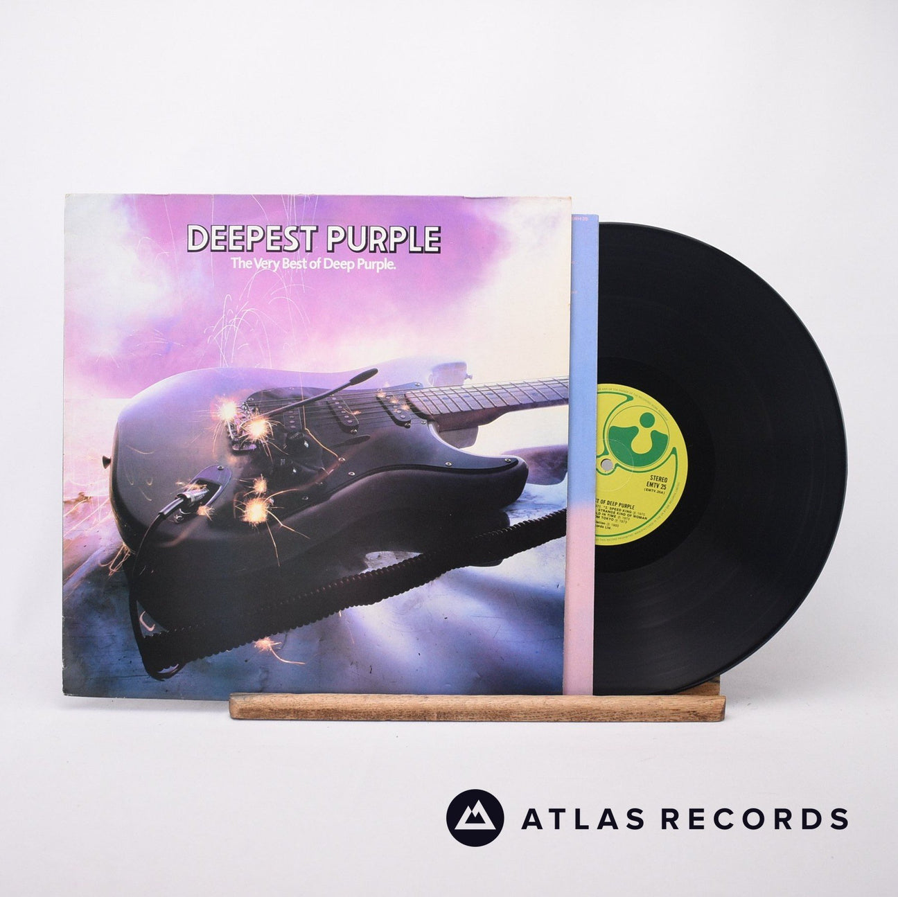 Deep Purple Deepest Purple: The Very Best Of Deep Purple LP Vinyl Record - Front Cover & Record