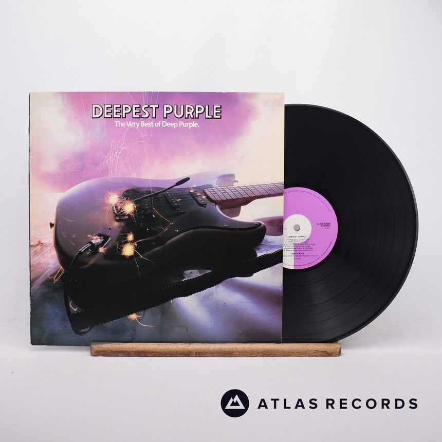 Deep Purple Deepest Purple LP Vinyl Record - Front Cover & Record