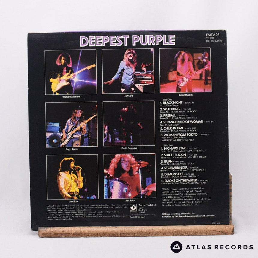 Deep Purple - Deepest Purple - LP Vinyl Record - EX/EX