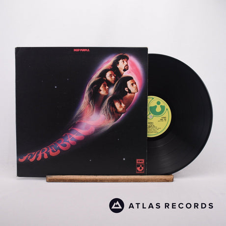 Deep Purple Fireball LP Vinyl Record - Front Cover & Record